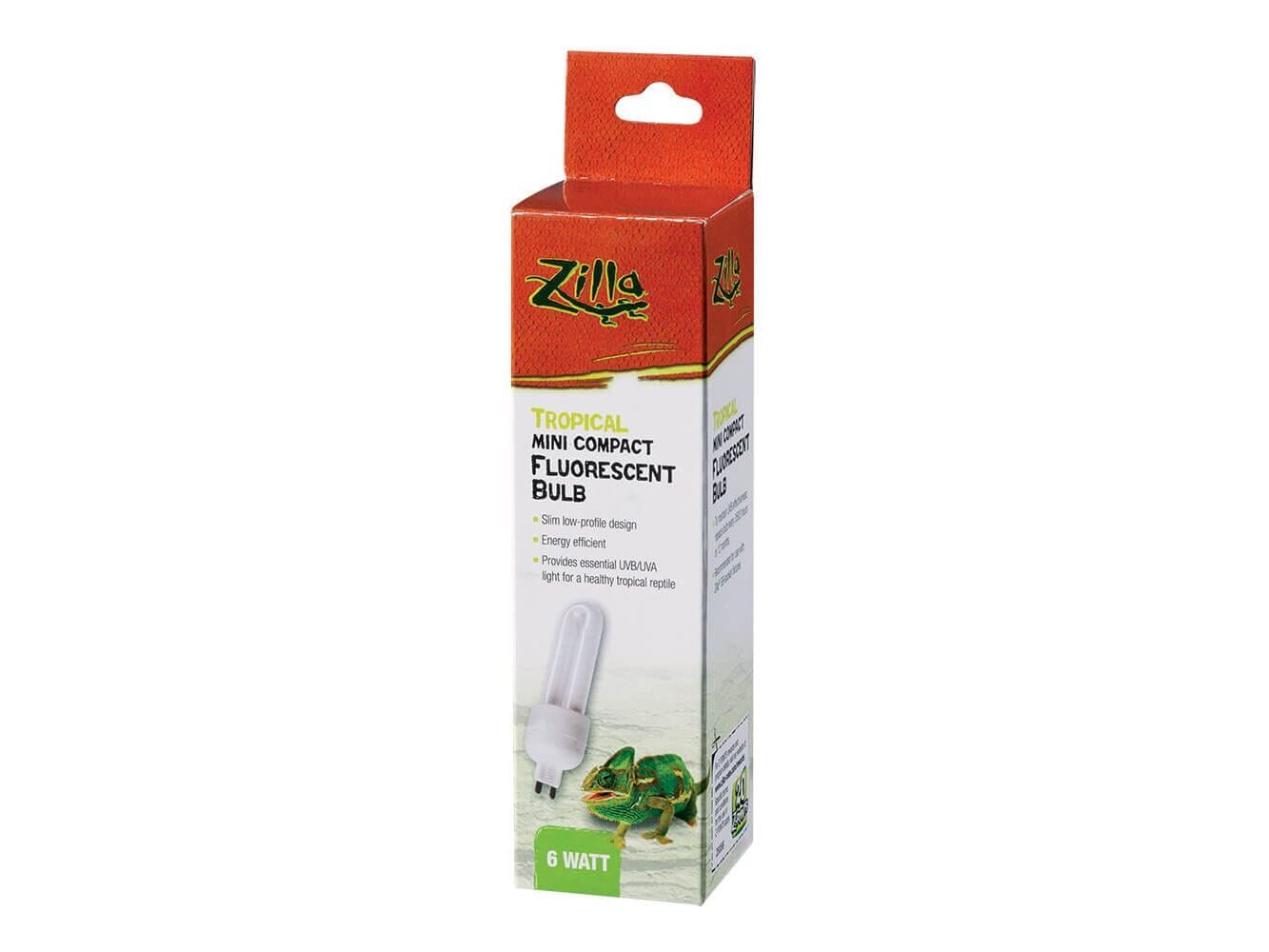 Zilla Mini Compact Fluorescent Bulb, Tropical Zilla