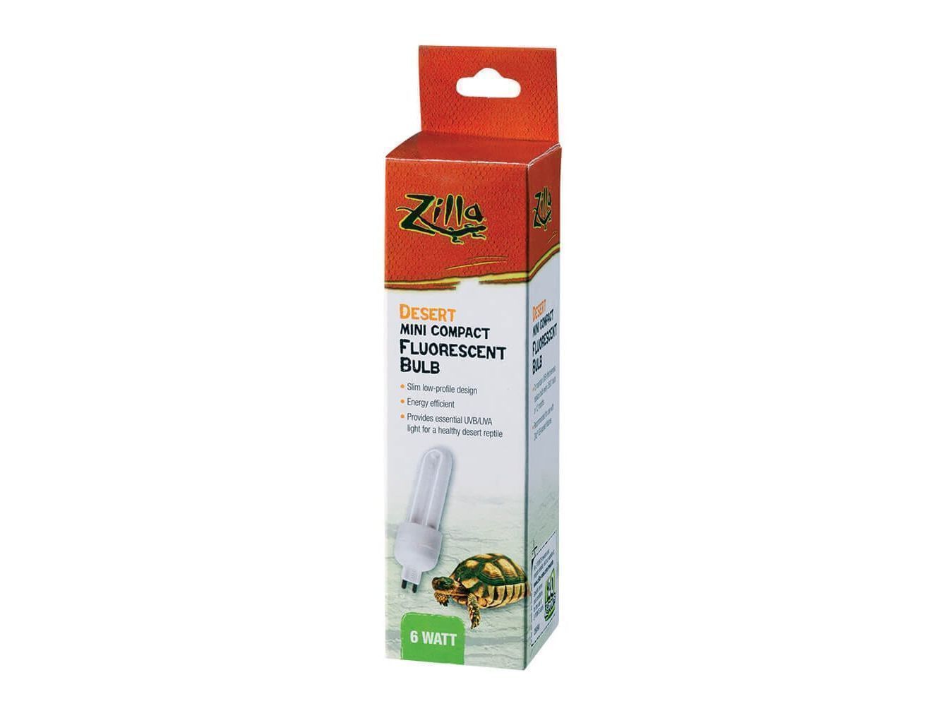 Zilla Mini Compact Fluorescent Bulb Desert - UVB & UVA Light