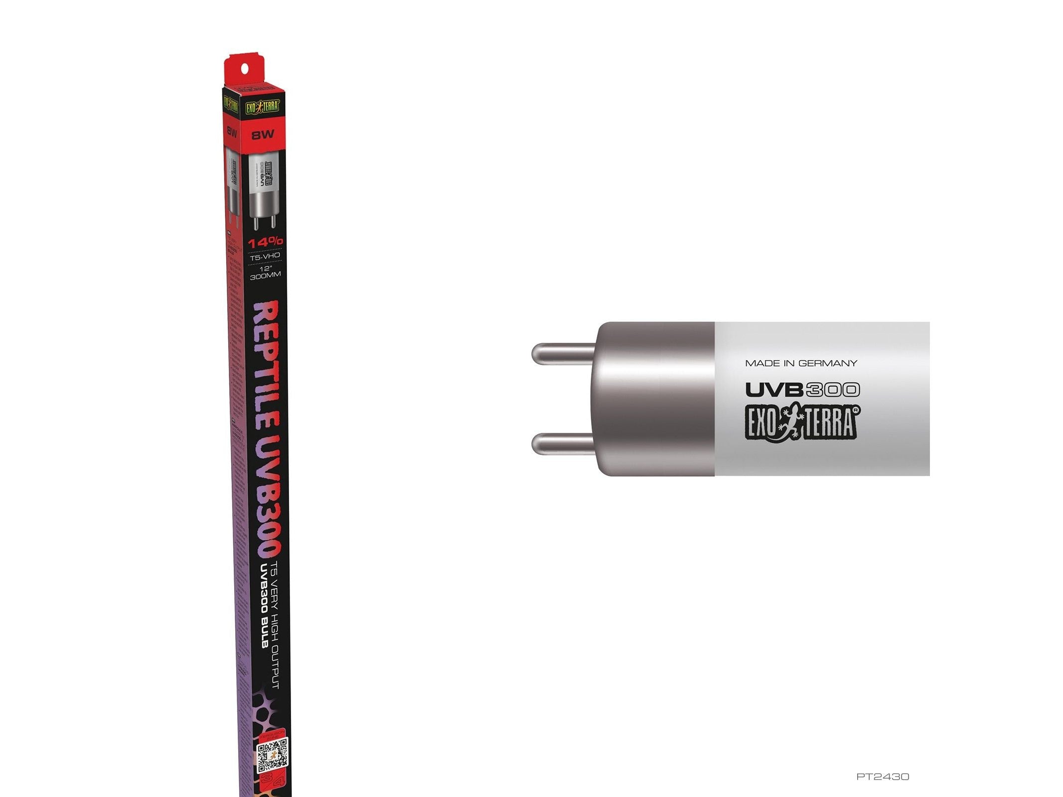 Exo Terra Reptile UVB300 VHO T5 Bulb 12"