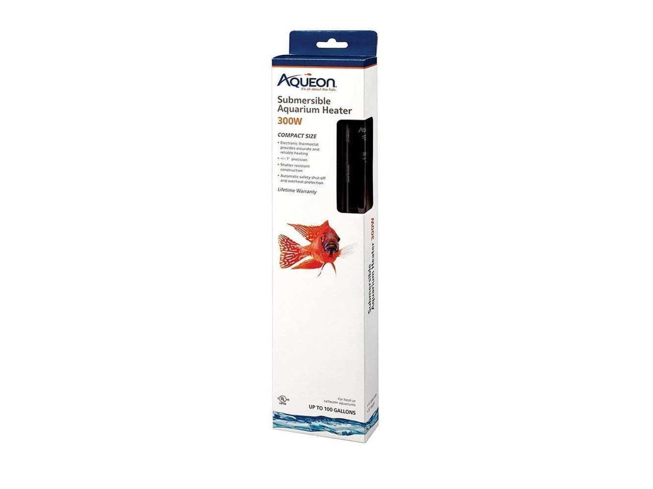 Aqueon Submersible Aquarium Heater 300W Fish Supplies Aqueon