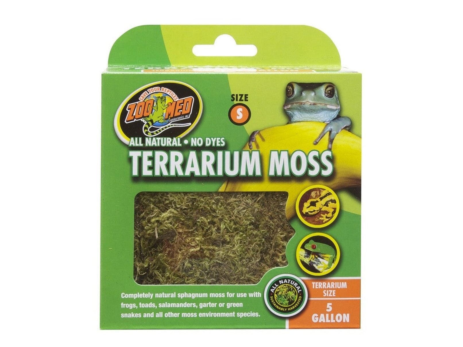 Zoo Med Terrarium Moss, 5gal Zoo Med