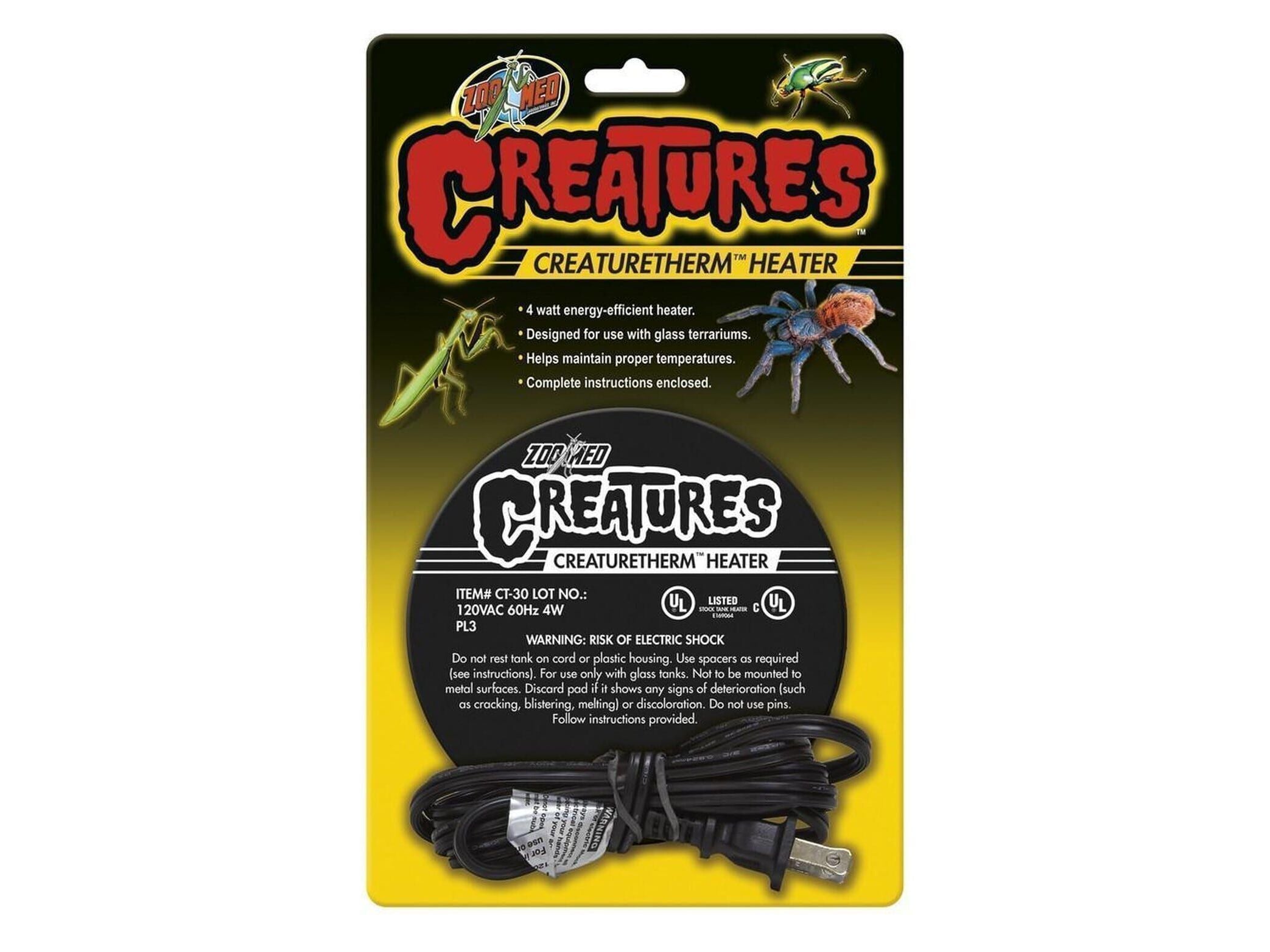 Zoo Med Creaturesâ?¢ CreatureTherm Heater Zoo Med