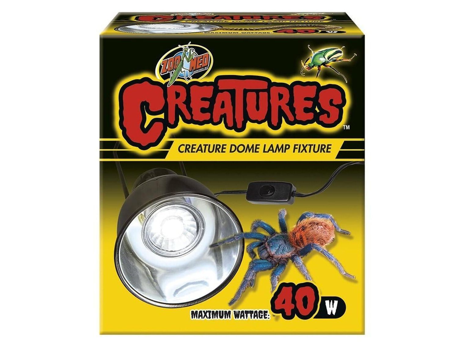 Zoo Med Creaturesâ?¢ Dome Lamp Fixture Zoo Med