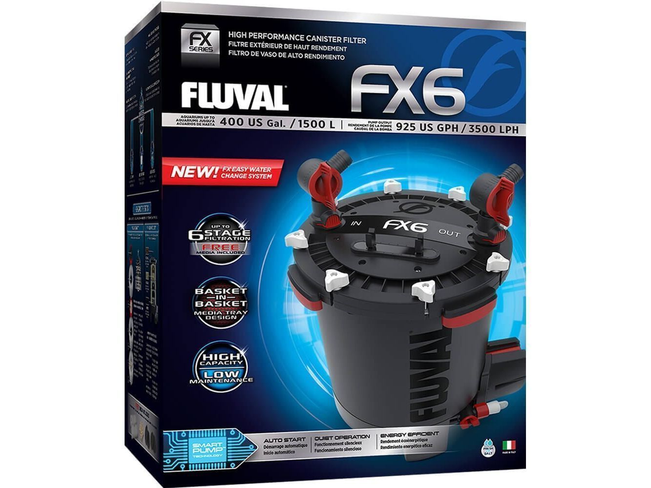 Fluval FX6 Canister Filter (400gal) Fish Supplies Fluval