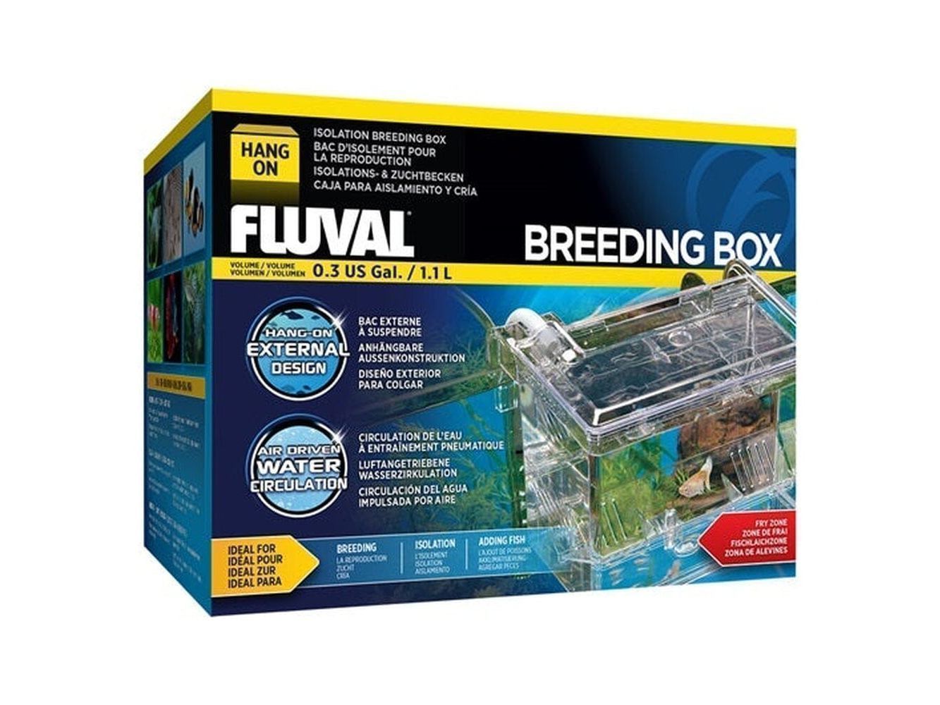 Fluval Hang-On Breeding Box Medium Fish Supplies Fluval
