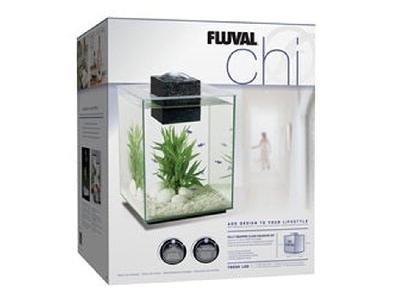 Fluval CHI II Aquarium Set, 5 Gallon Fish Supplies Fluval