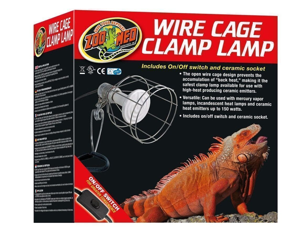 Zoo Med Wire Cage Clamp Lamp Zoo Med