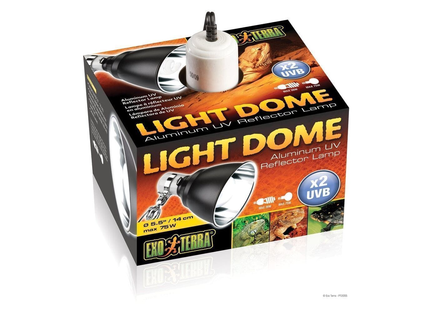 Exo Terra Light Dome, 5.5" Exo Terra