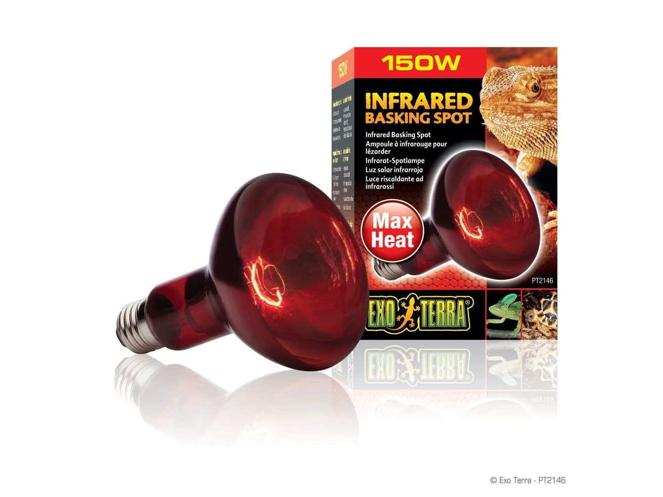 Exo Terra Infrared Basking Spot, 150w Exo Terra