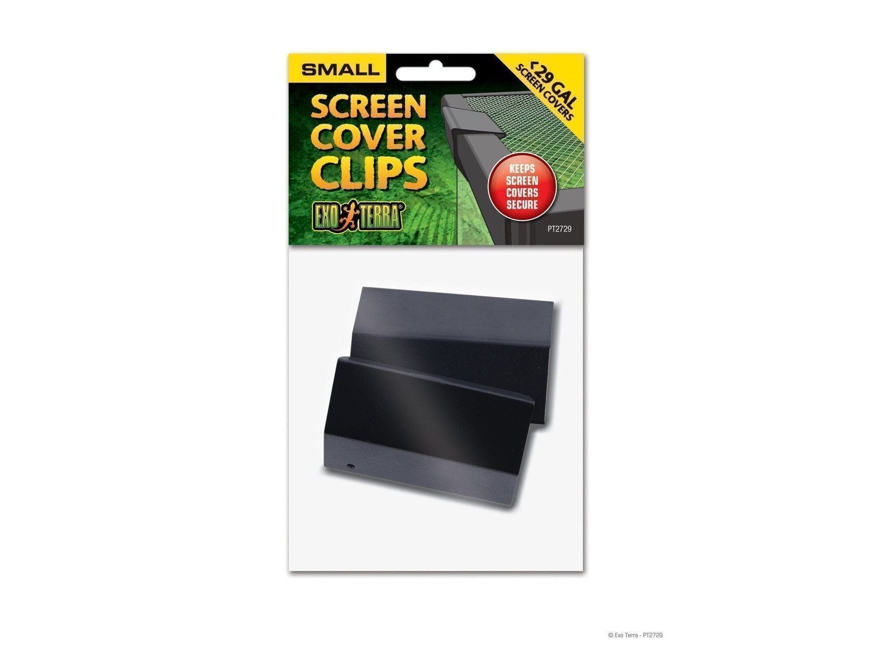 Exo Terra Screen Cover Clips, Small Exo Terra