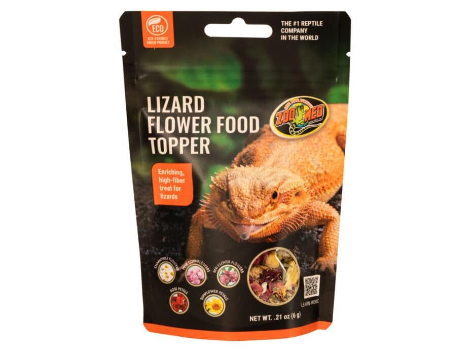 Zoo Med Lizard Flower Food Topper, 0.21oz Zoo Med