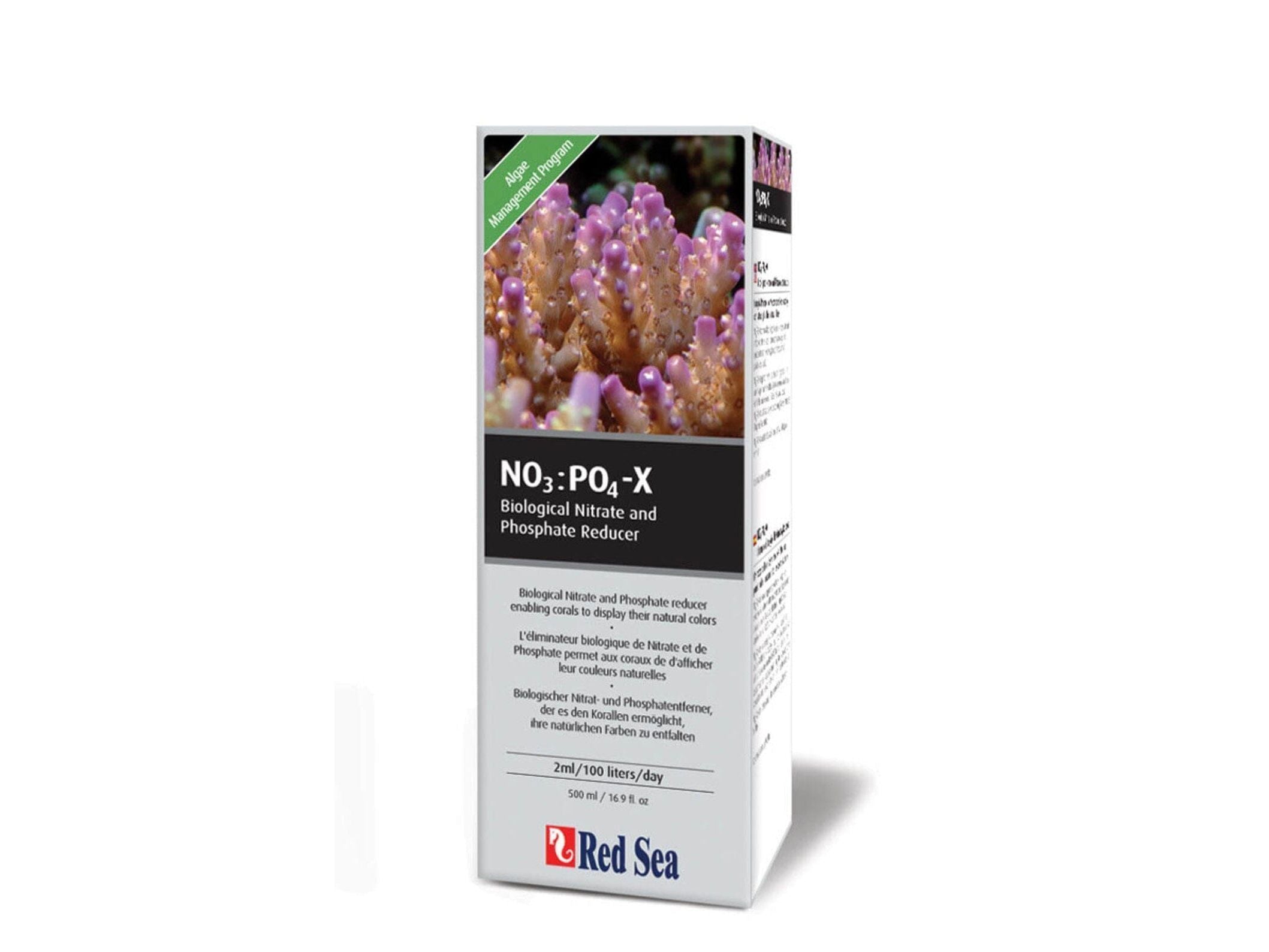 Red Sea NO3:PO4-X Biological Nitrate and Phosphate Reducer 1ea/33.8 fl oz Aquarium Additives Red Sea