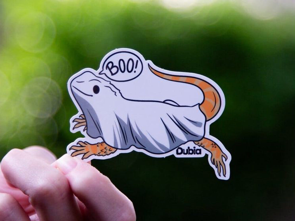 Boo Dragon Sticker