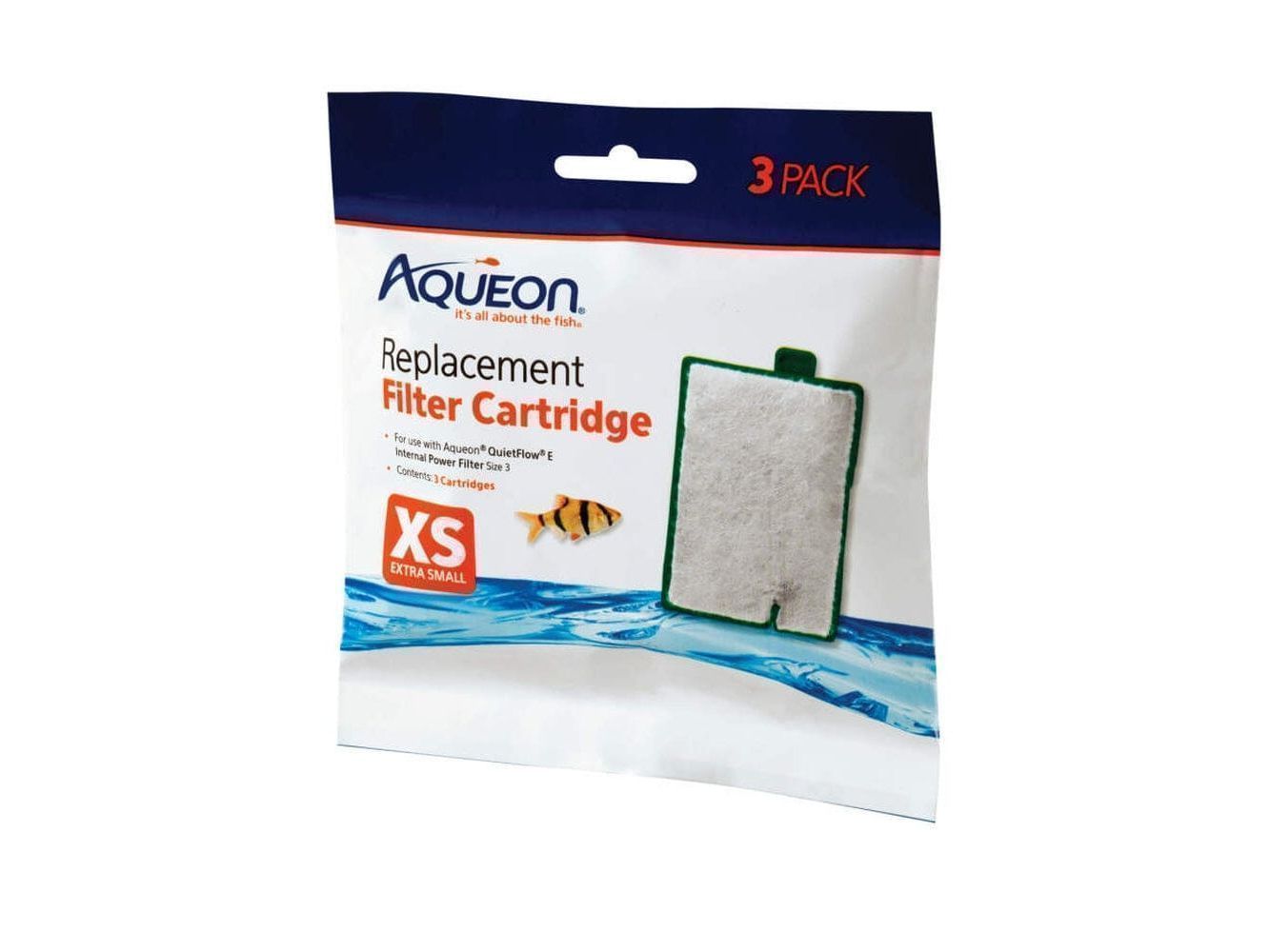 Aqueon Replacement Filter Cartridges, XS - 3pk Filter & Accessories Aqueon