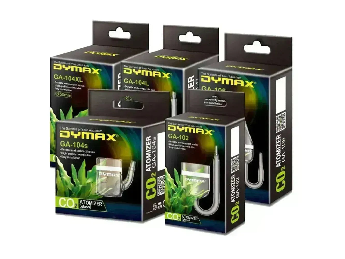 Dymax Glass CO2 Atomizer GA102S CO2 Supplies Dymax
