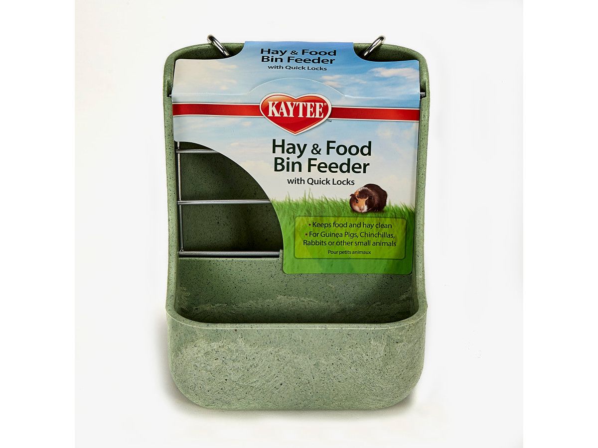 Kaytee Hay & Food Bin Feeder Kaytee