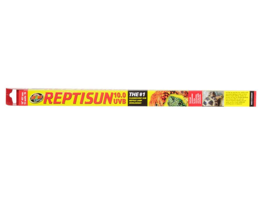 Zoo Med ReptiSun 10.0 UVB T8 Fluorescent Lamp White, 1ea/18 in Zoo Med