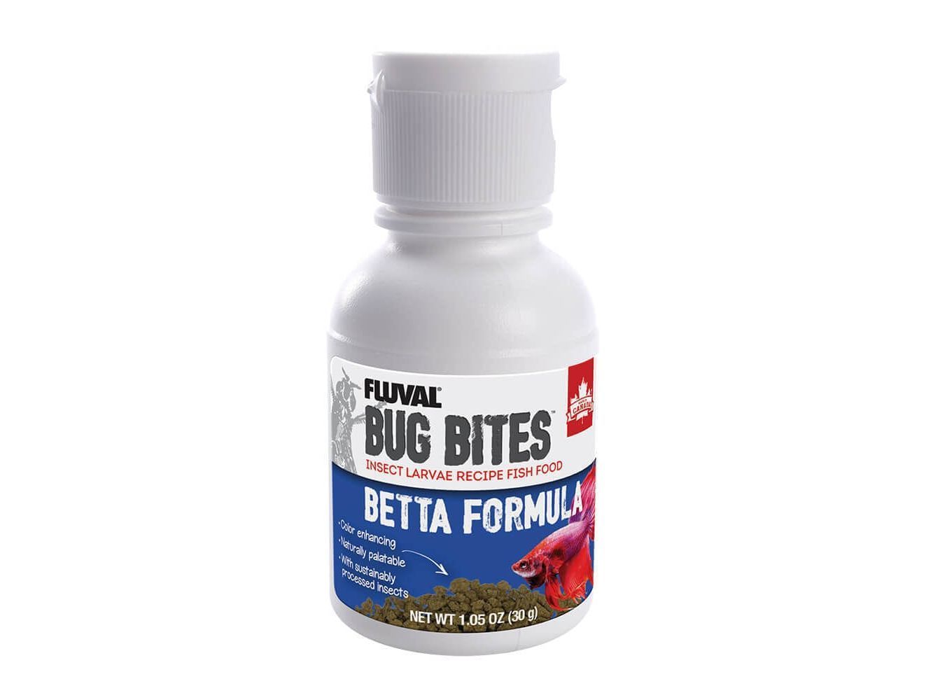 Fluval Bug Bites Betta Formula 1.05oz Fish Supplies Fluval