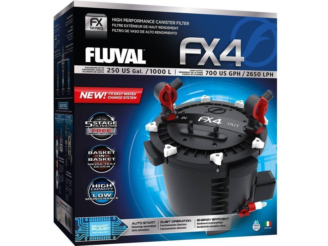 Fluval FX4 Canister Filter (250gal) Fish Supplies Fluval