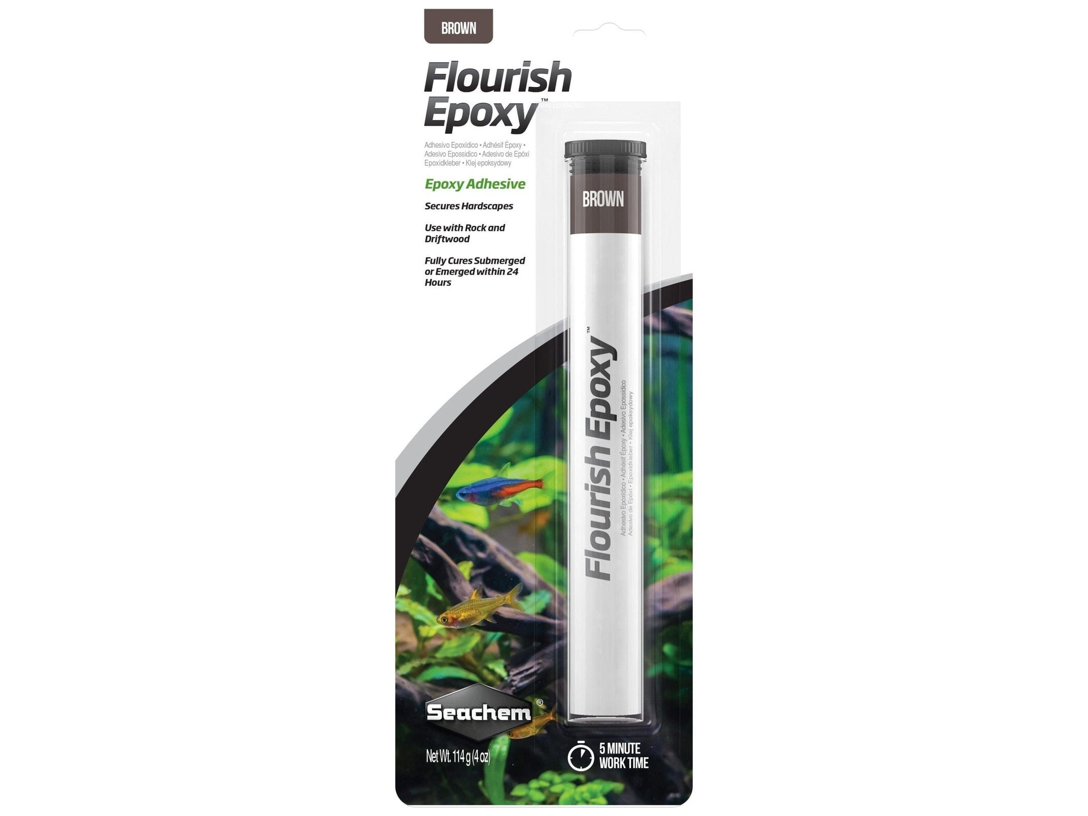 Seachem Laboratories Flourish Epoxy Grey 1ea/4 oz Fish Supplies Seachem