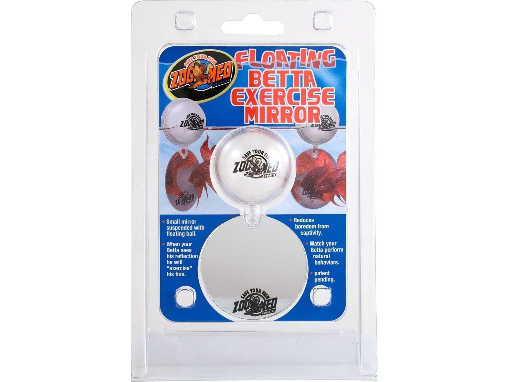Zoo Med Floating Betta Exercise Mirror Zoo Med