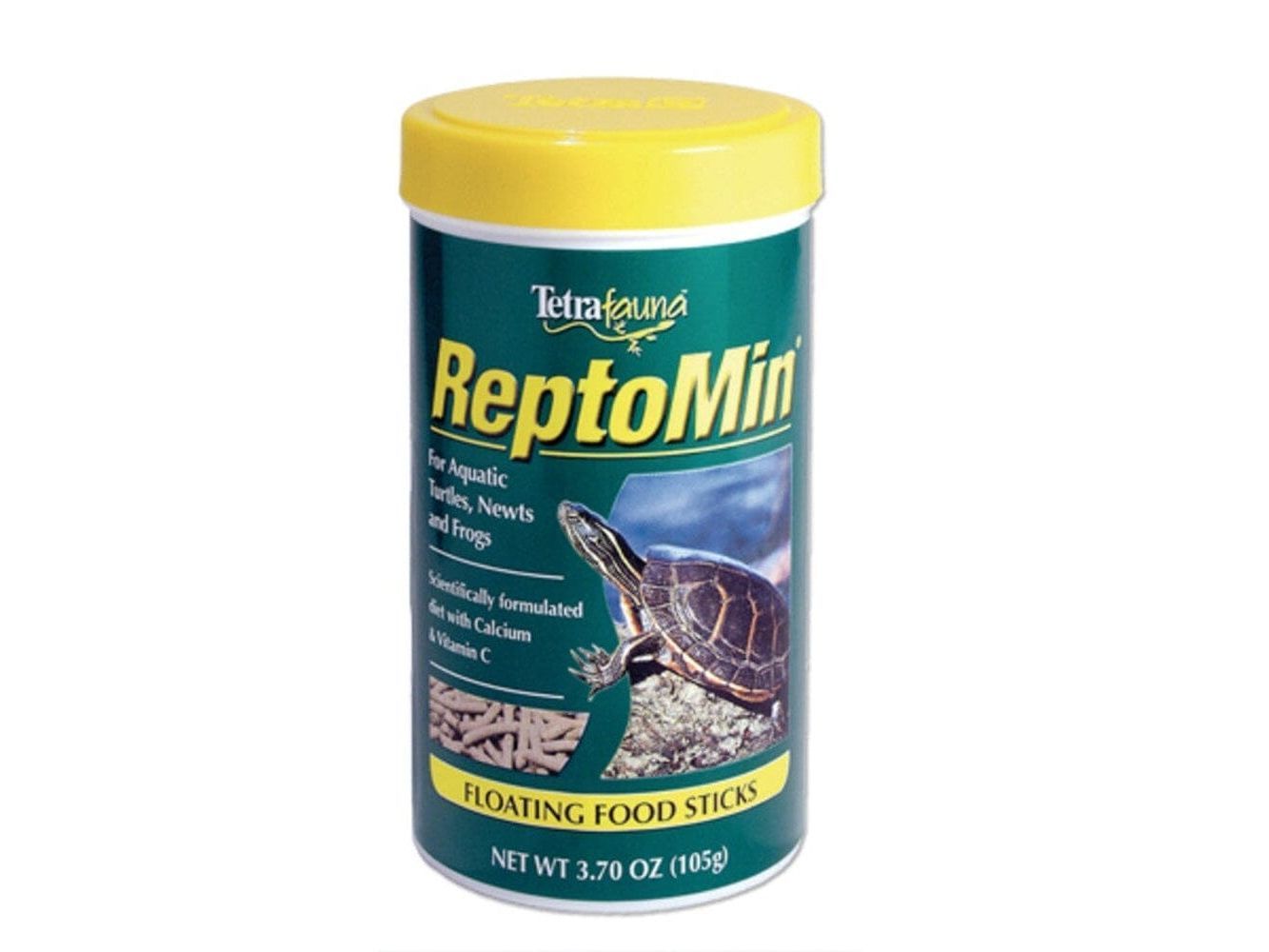 TetraFauna ReptoMin Floating Food Sticks Reptile Dry Food 1ea/3.7 oz Aquatic Diet Tetra