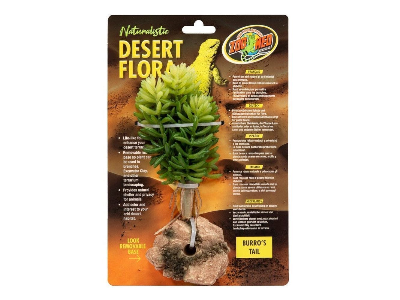 Zoo Med Desert Flora Plant Burro's Tail, 1ea/One Size Animals & Pet Supplies > Pet Supplies > Fish Supplies Zoo Med