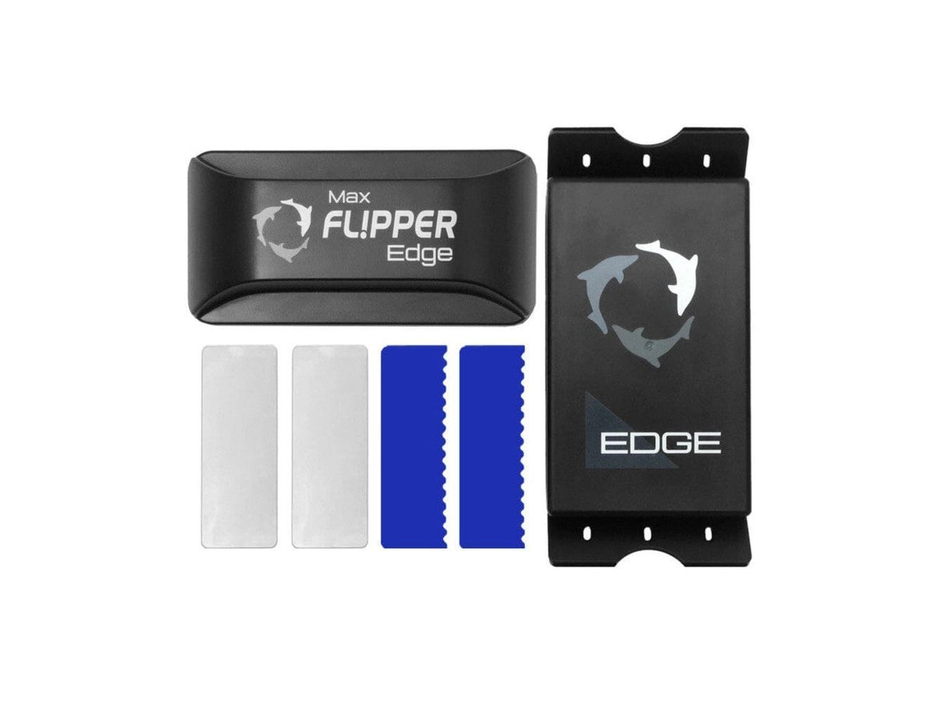 Flipper Cleaner Edge 2in1 Magnetic Floating Aquarium Algae Cleaner Max, 1ea/One Size aquarium cleaning supplies Flipper