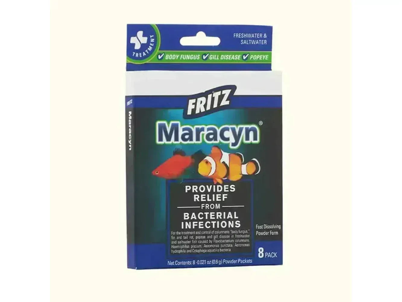 Fritz Maracyn 8pk Aquarium Additives Fritz