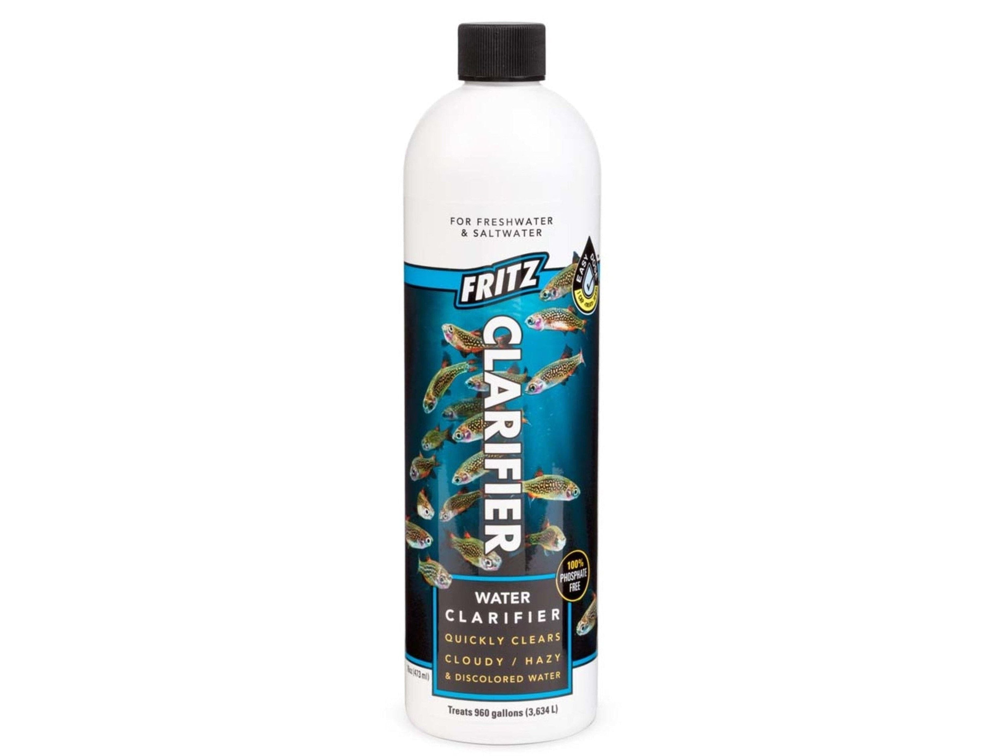 Fritz Water Clarifier 16 fl oz Aquarium Additives Fritz