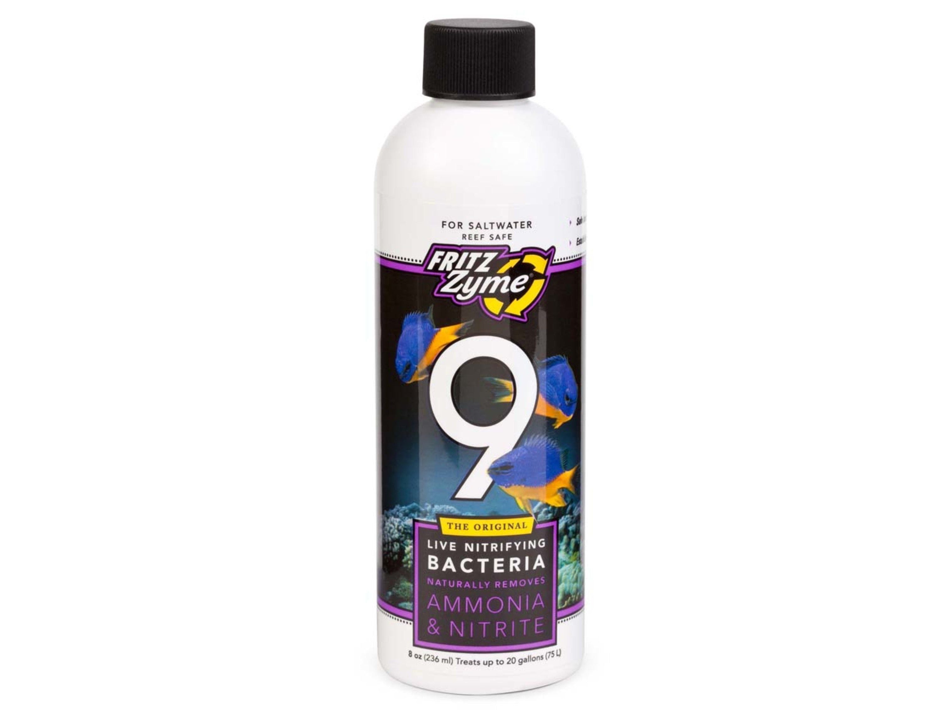 Fritz FritzZyme 9 Saltwater Live Nitrifying Bacteria 1ea/8 fl oz