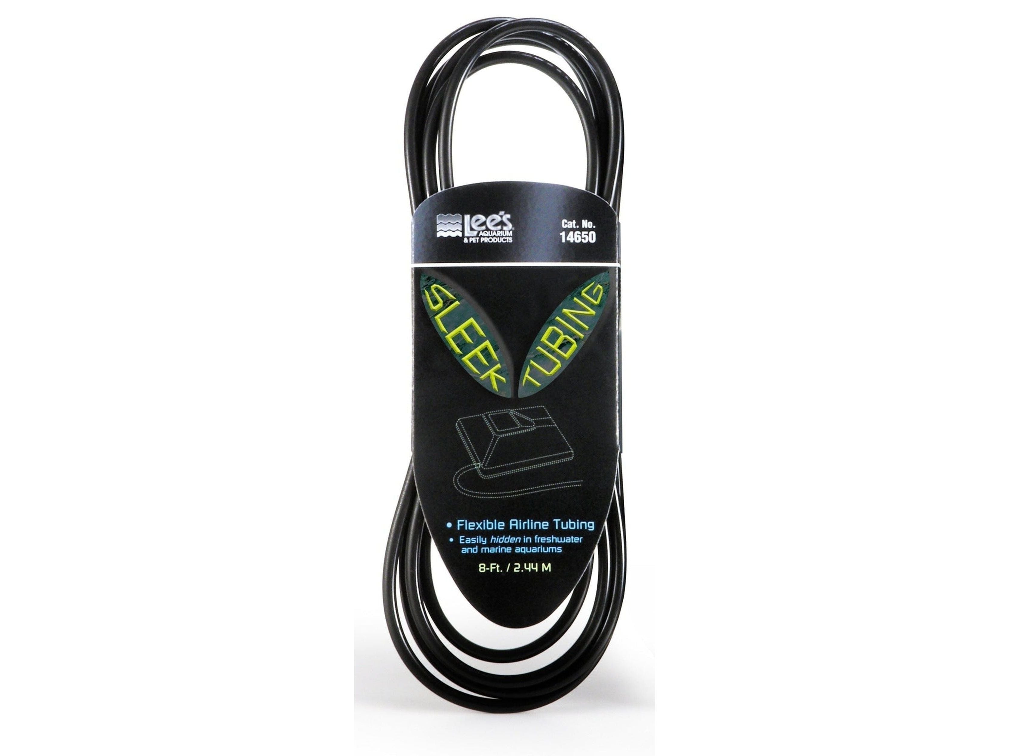Lee's Sleek Flex Sleeve Tubing Black 3/16 In X 25 ft Filter & Accessories Lee's Aquarium