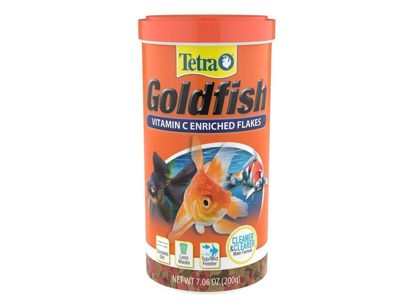 Tetra TetraFin Goldfish Flakes Fish Food 1ea/7.06 oz Aquatic Diet Tetra