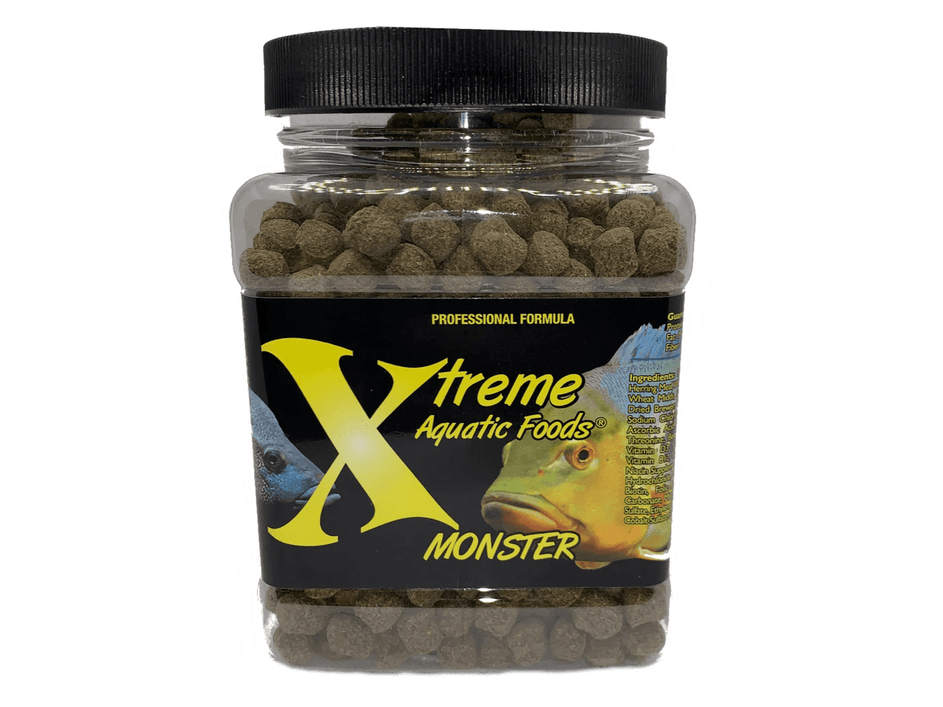 Xtreme Monster 9mm Pellet, 68oz Aquatic Diet Xtreme