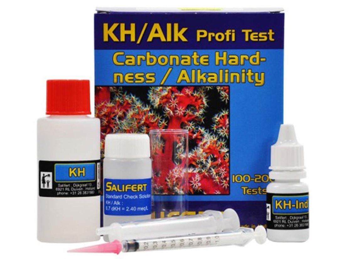 Salifert Carbonate Hardness & Alkalinity KH/Alk Profi-Test Kit 1ea/100 - 200 Tests