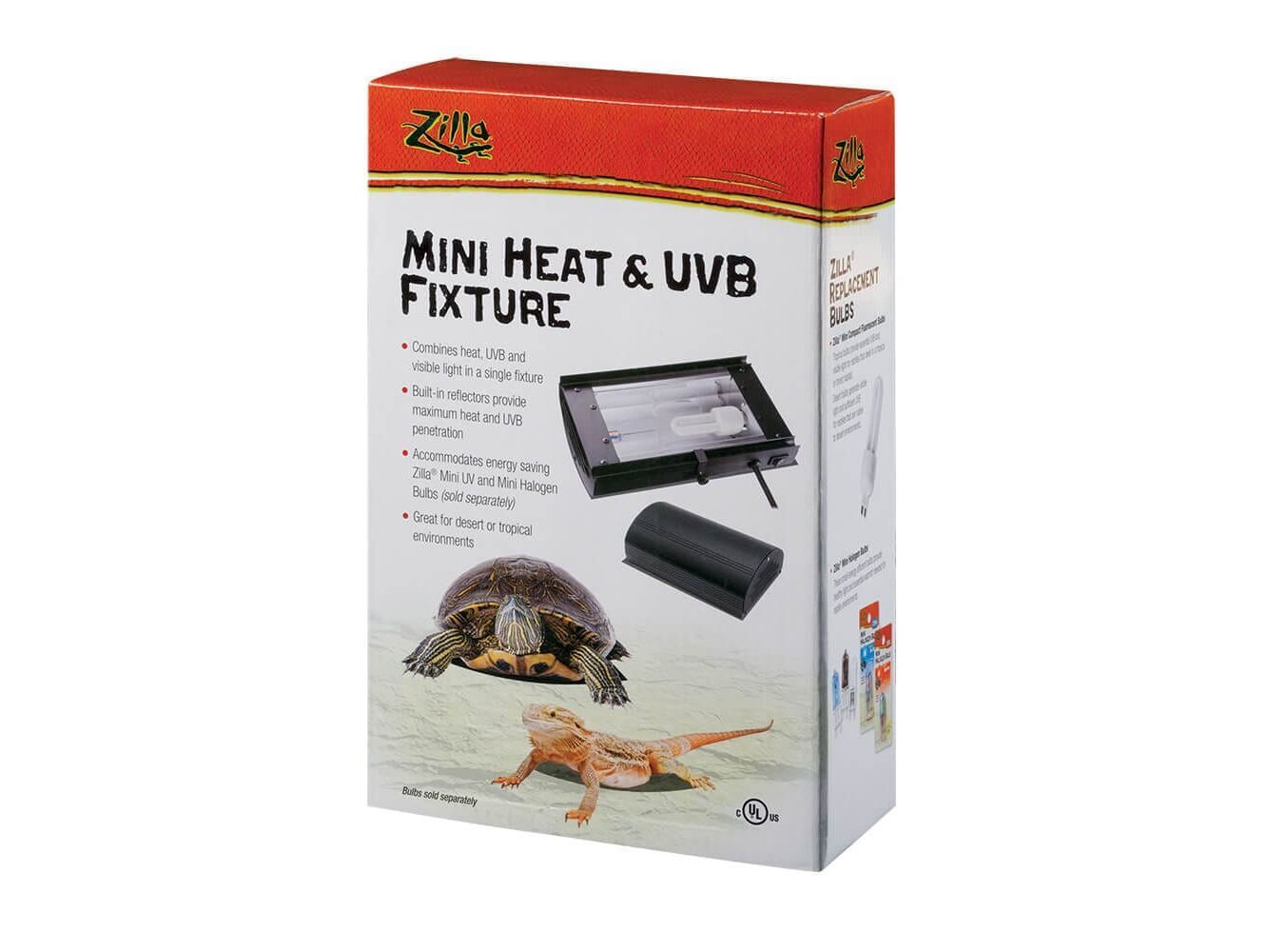 Zilla Mini Heat & UVB Fixture Zilla