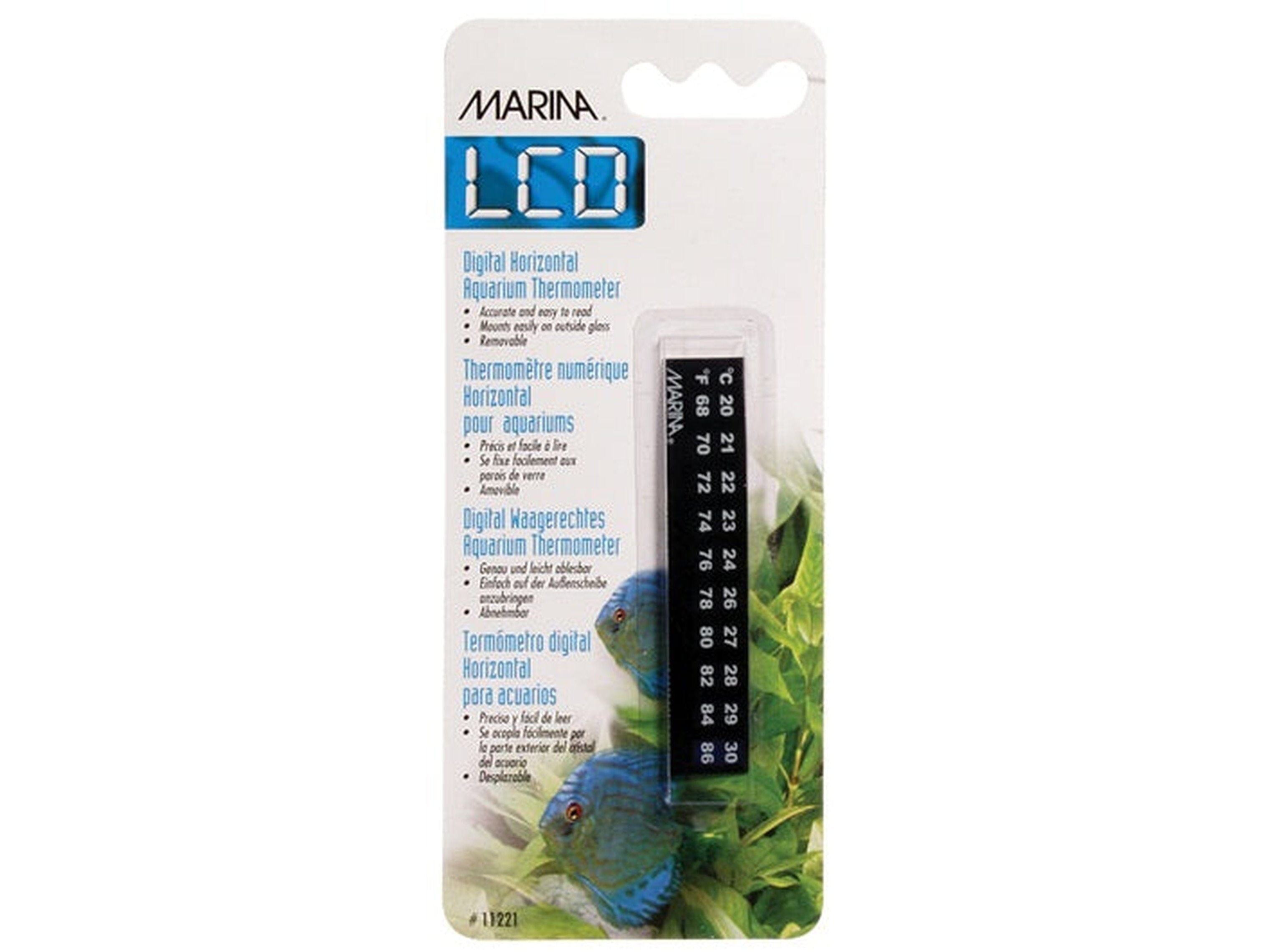 Marina Dolphin Thermometer C/F (Horizontal LCD) Fish Supplies Marina
