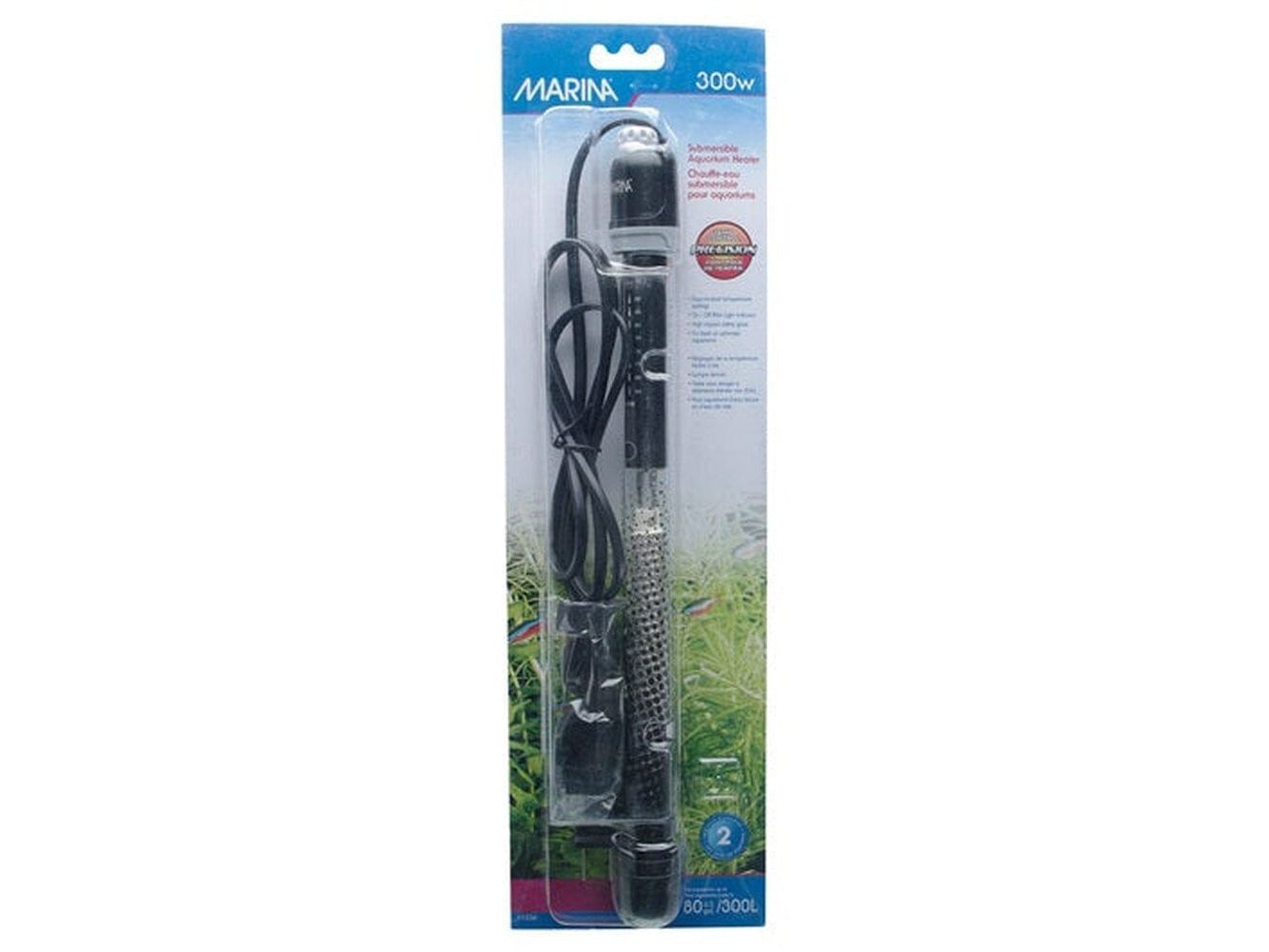 Marina Submersible Heater 10.5in 300W Fish Supplies Marina