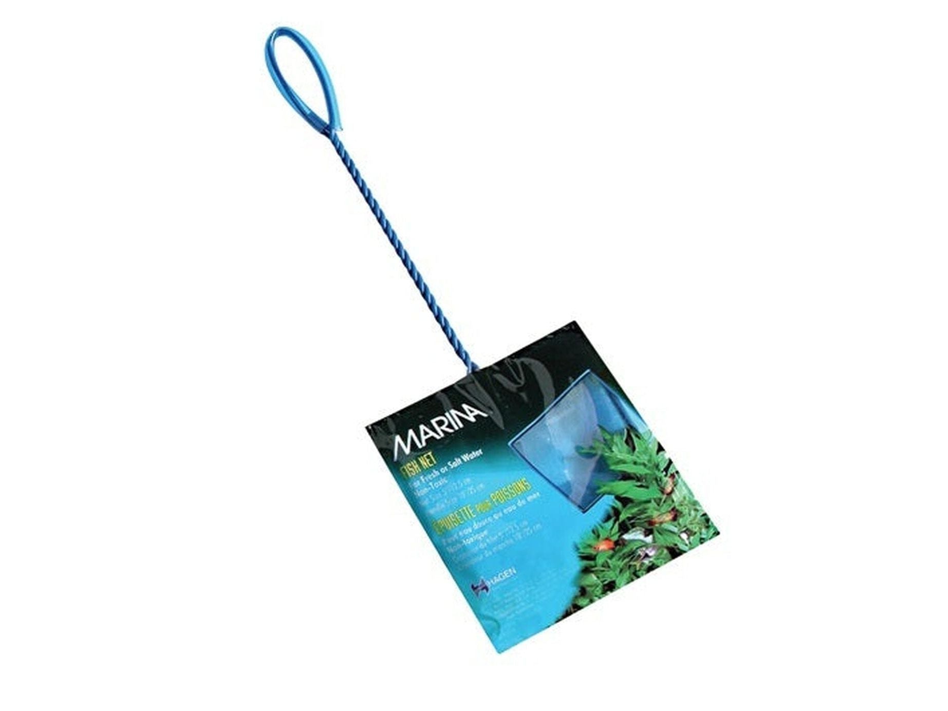 Marina 4in Nylon Fish Net 10in Handle Fish Supplies Marina