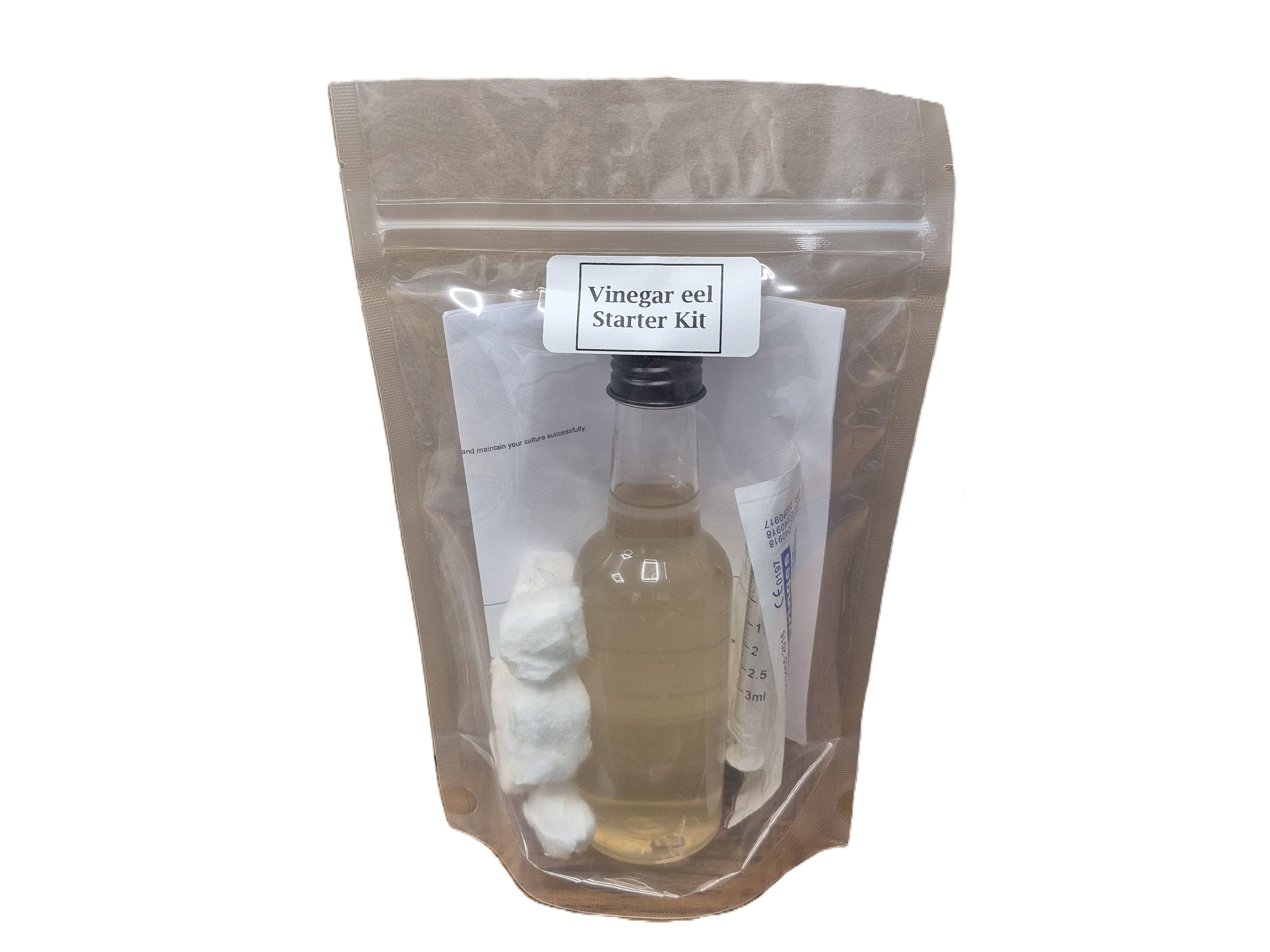 Live Vinegar Eels Culture Kit