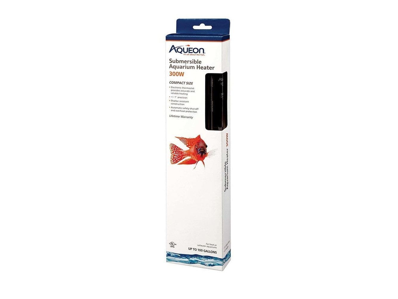 Aqueon Submersible Aquarium Heater 300W Fish Supplies Aqueon