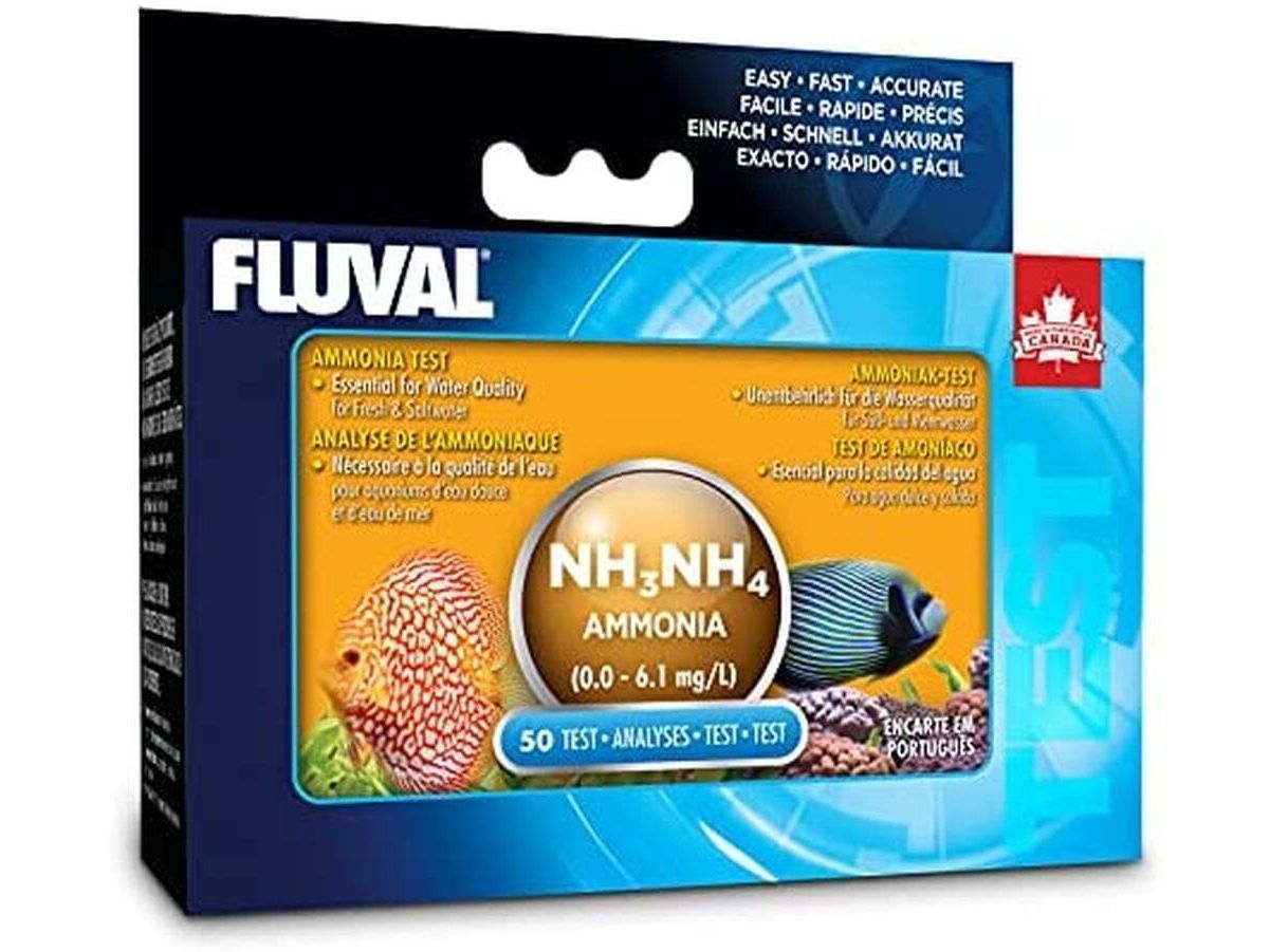 Fluval Ammonia Test Kit (NH3 NH4) Fish Supplies Fluval