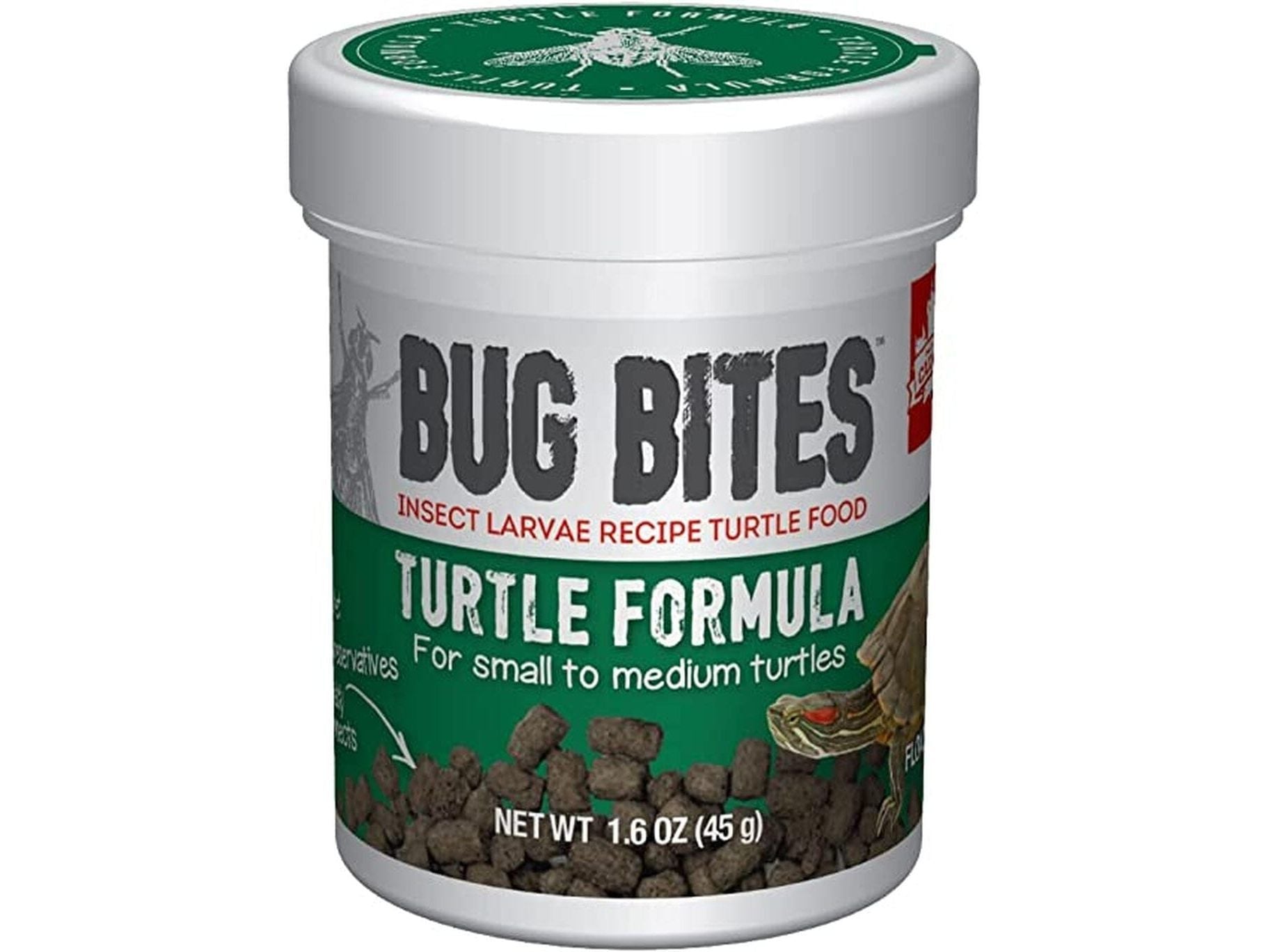 Fluval Bug Bites Turtle Formula 1.6oz Fish Supplies Fluval