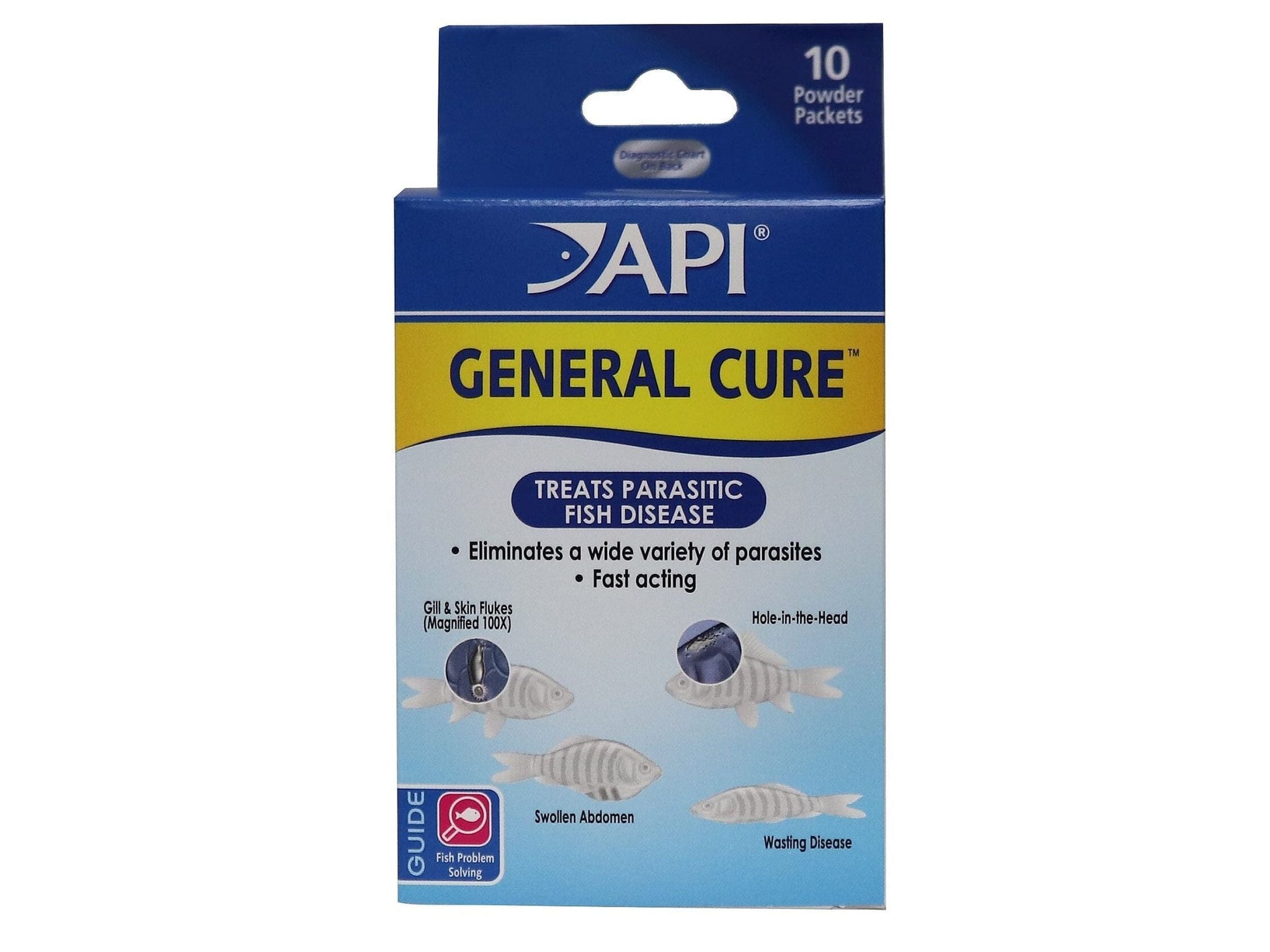 API General Cure Fish Supplies API API General Cure 10 pk