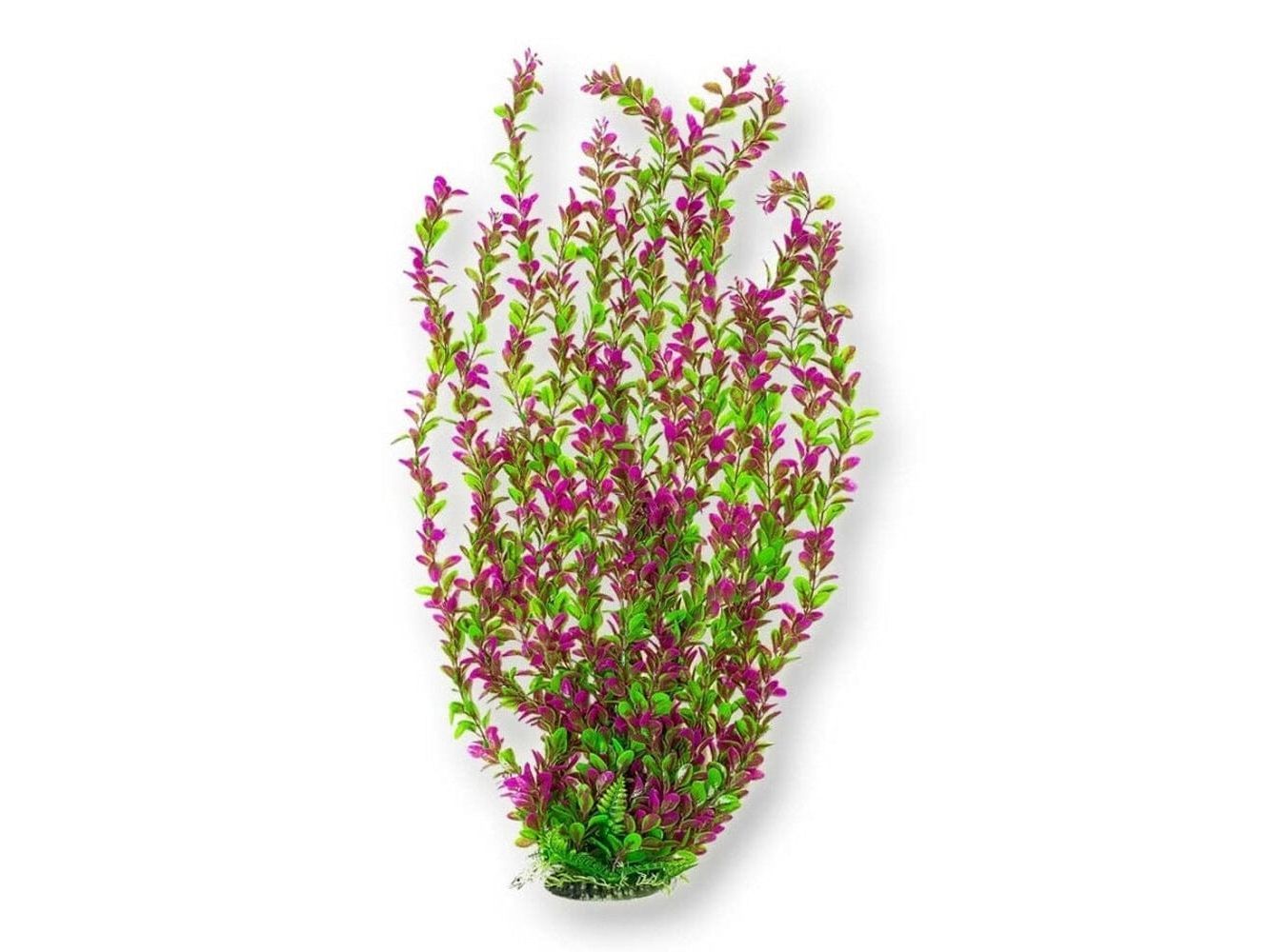Aquatop Aquarium Plant with Weighted Base Green, Pink 30 in, Tall (ATP plnt tall pk/gn 30in) Fish Supplies Aquatop