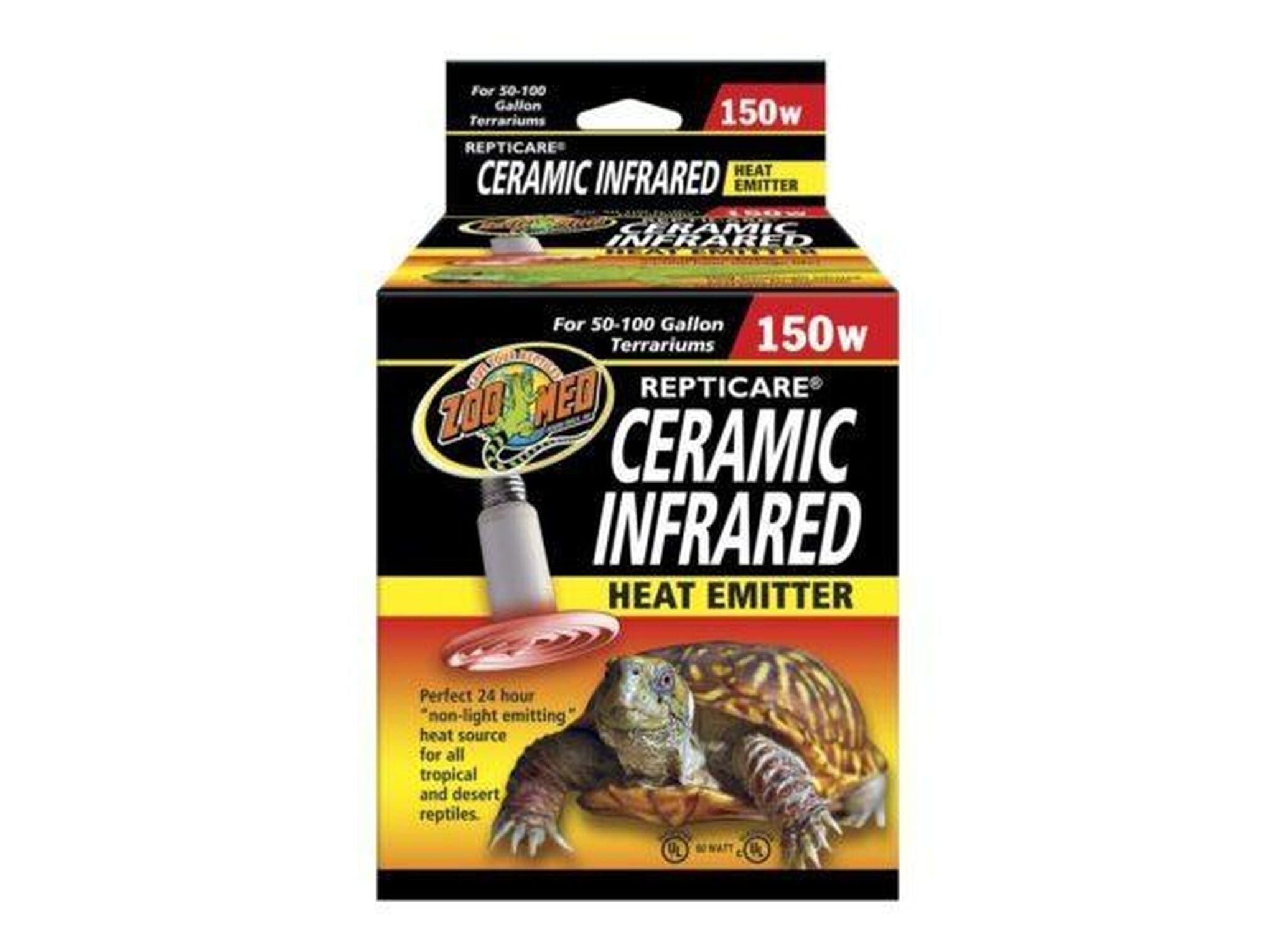 Zoo Med ReptiCare Ceramic Infrared Heat Emitter, 150w Zoo Med