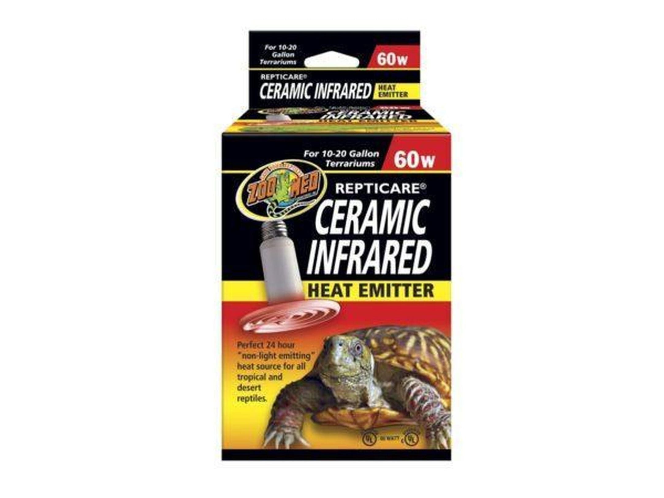Zoo Med ReptiCare Ceramic Infrared Heat Emitter, 60w Zoo Med