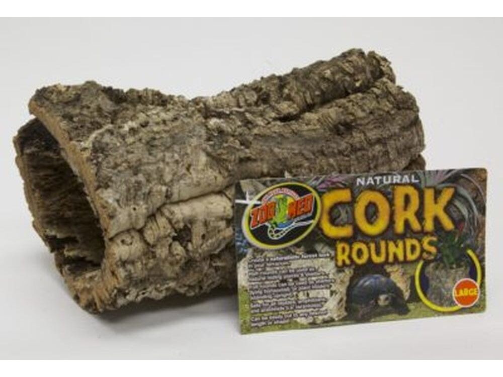Zoo Med Natural Cork Rounds Large - Terrarium Décor & Shelter