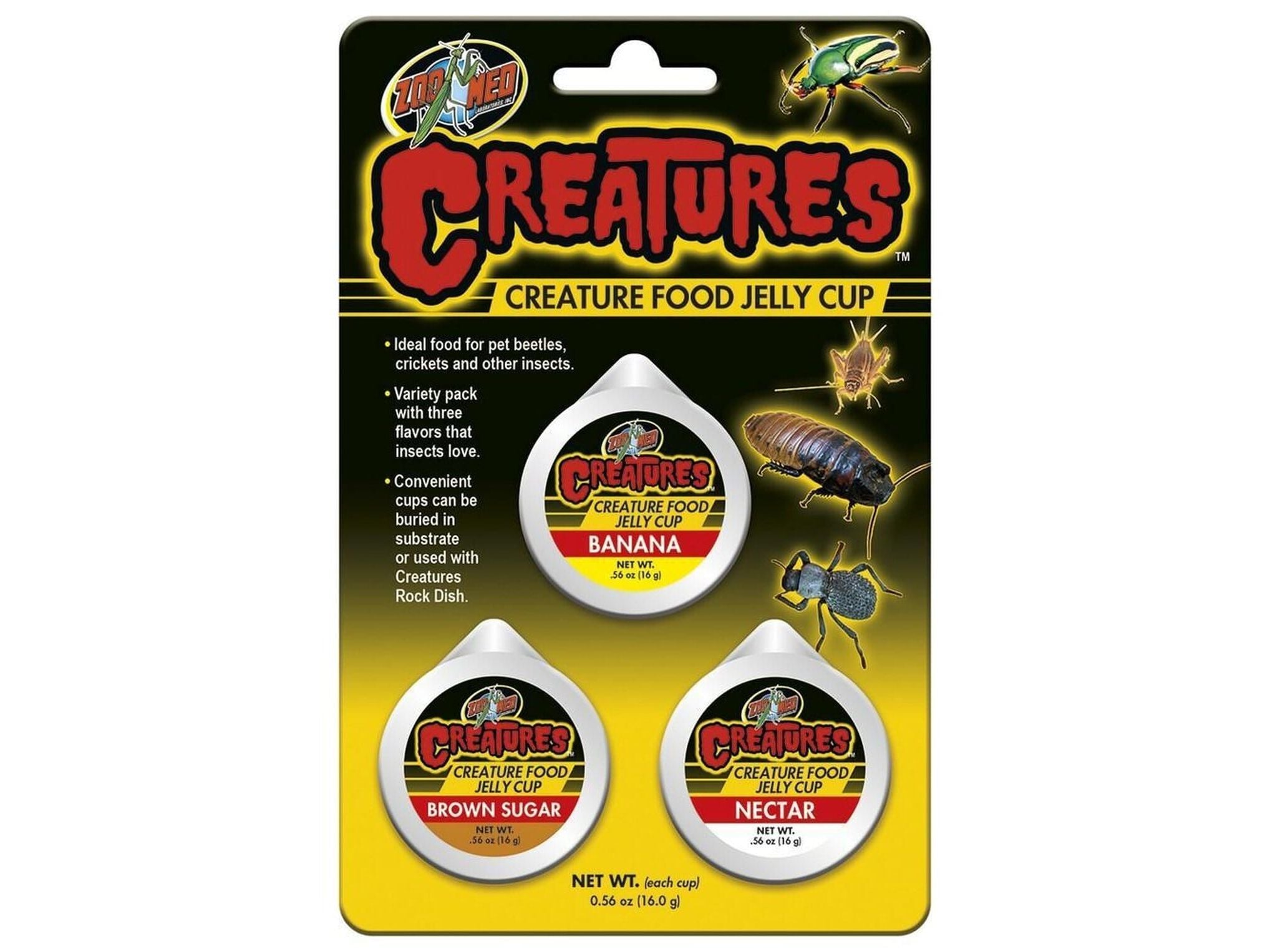 Zoo Med Creaturesâ?¢ Creature Food Jelly Cup Zoo Med