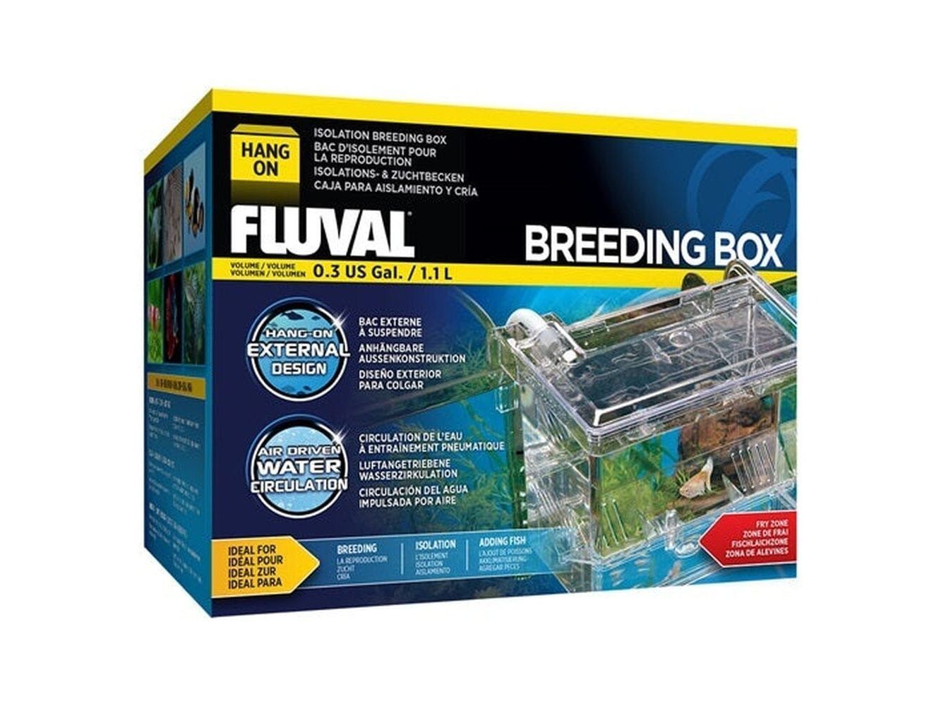 Fluval Hang-On Breeding Box Medium Fish Supplies Fluval